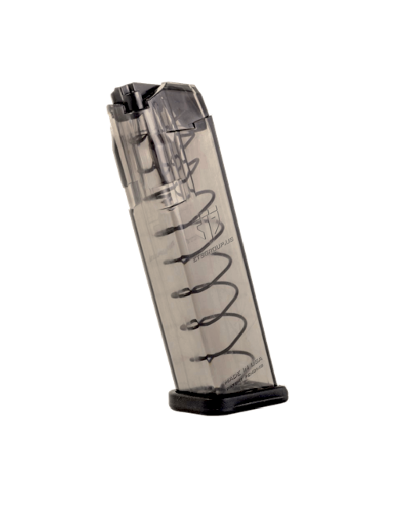 Elite Tactical Systems ETS MAGAZINE FOR GLOCK 17/19/26/34, 9MM, 17RD, SMOKE