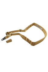 Blue Force Gear BLUE FORCE GEAR UDC PADDED BUNGEE ONE POINT SLING, HK HOOK ADAPTER, #UDC-200-BG-HK-CB, COYOTE BROWN