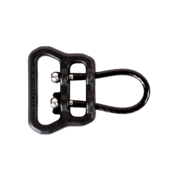 Blue Force Gear BLUE FORCE GEAR UNIVERSAL WIRE LOOP, WITH U LOOP, FOR 1.25” SLINGS AND LARGER, BLACK, #UWL-UL1-125-B