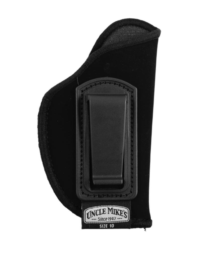 UNCLE MIKES INSIDE THE PANTS HOLSTER, SIZE 10, RH, BLACK - BH Police Supply