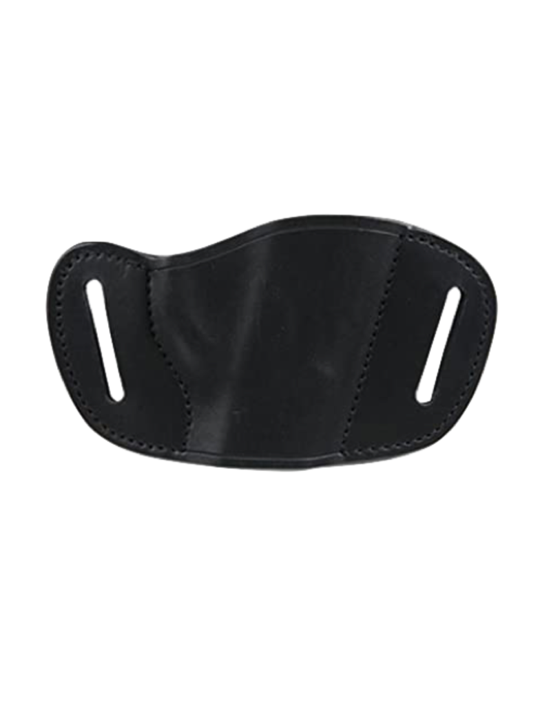 Bulldog BULLDOG MOLDED BELT SLIDE HOLSTER, LEATHER, BLACK, SMALL