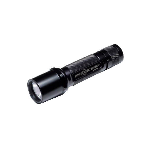 SUREFIRE 6P FLASHLIGHT, 65 LUMENS, BLACK - DISC - PINT