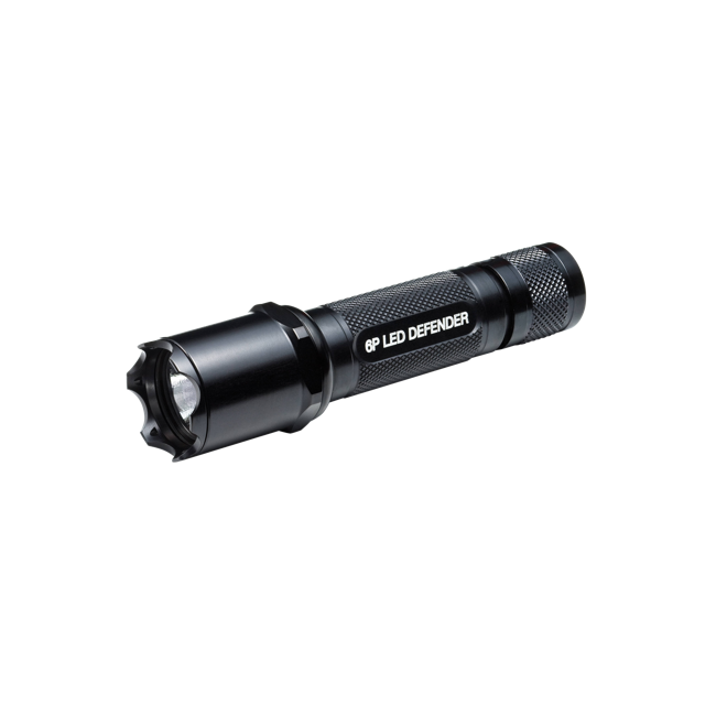 SUREFIRE 6P LED DEFENDER FLASHLIGHT, STRIKE BEZEL