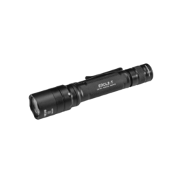 Surefire SUREFIRE XDCL2-T EVERY DAY CARRY TACTICAL, 6V, DUAL STAGE 5/1200 LU, WH LED, ALUM BLACK TYPE III ANO, TACTICAL SWITCH