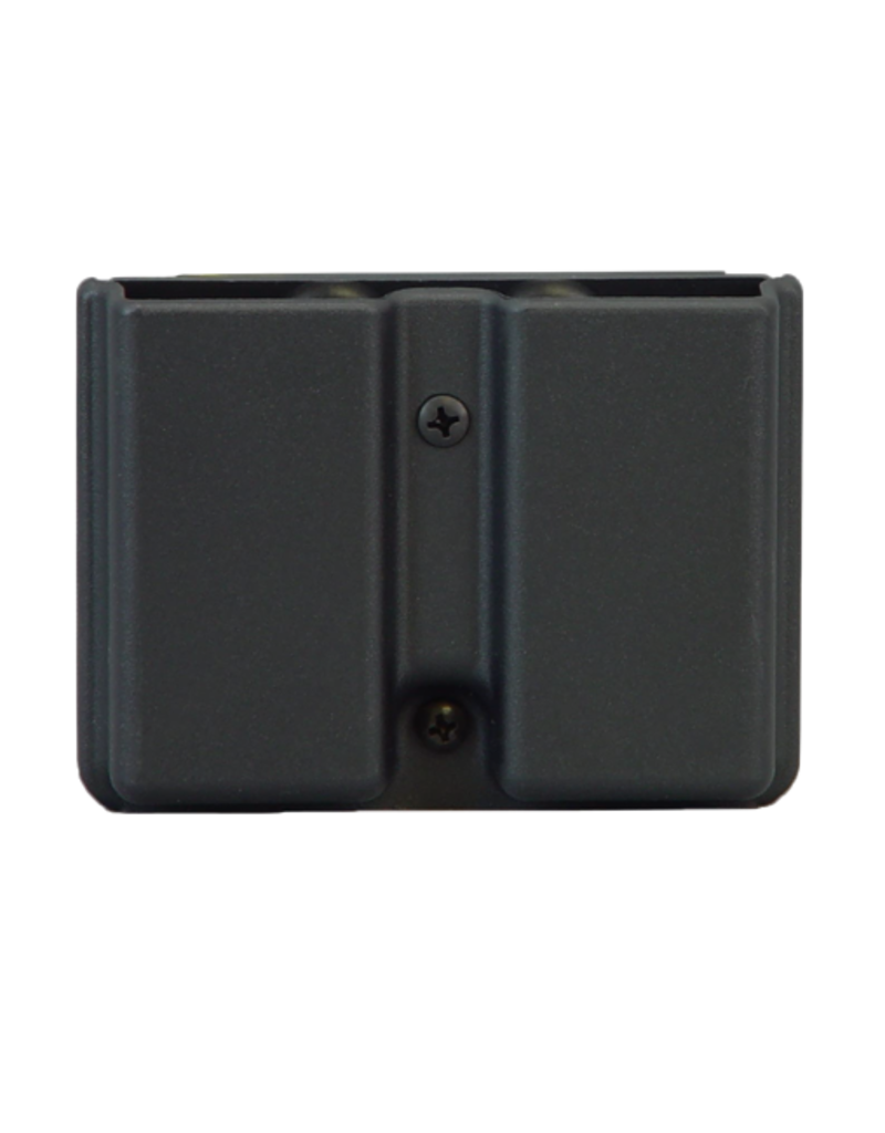 Uncle Mikes UNCLE MIKES KYDEX DOUBLE MAG CASE, #51371, SINGLE STACK, 1911 STYLE, BLACK