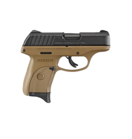 Ruger RUGER EC9S, #03297, 9MM, 7RD, 2 TONE, FDE FRAME