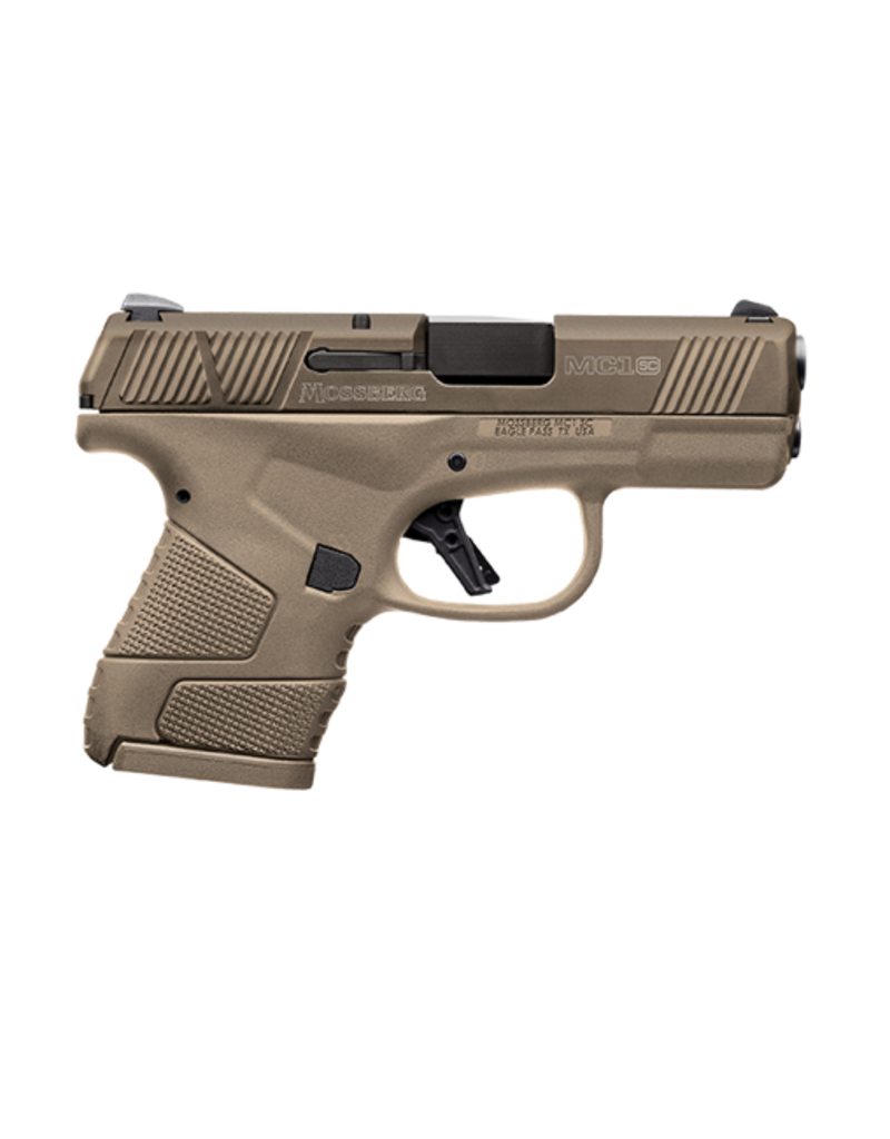 Mossberg/Maverick MOSSBERG MC1 SUB COMPACT, #89009, 9MM, 3.4”, 2 MAGS, FDE POLY FRAME, FLAT DARK EARTH SLIDE