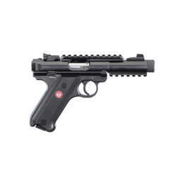 Ruger RUGER MARK IV, #40150, 22LR, TACTICAL, 4.4”, BLUED, CHECKERED/SYNTHETIC