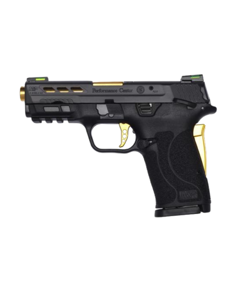 Smith & Wesson SMITH & WESSON M&P9 SHIELD EZ, PERFORMANCE CENTER, #13227, 9MM, GOLD TiN, TS