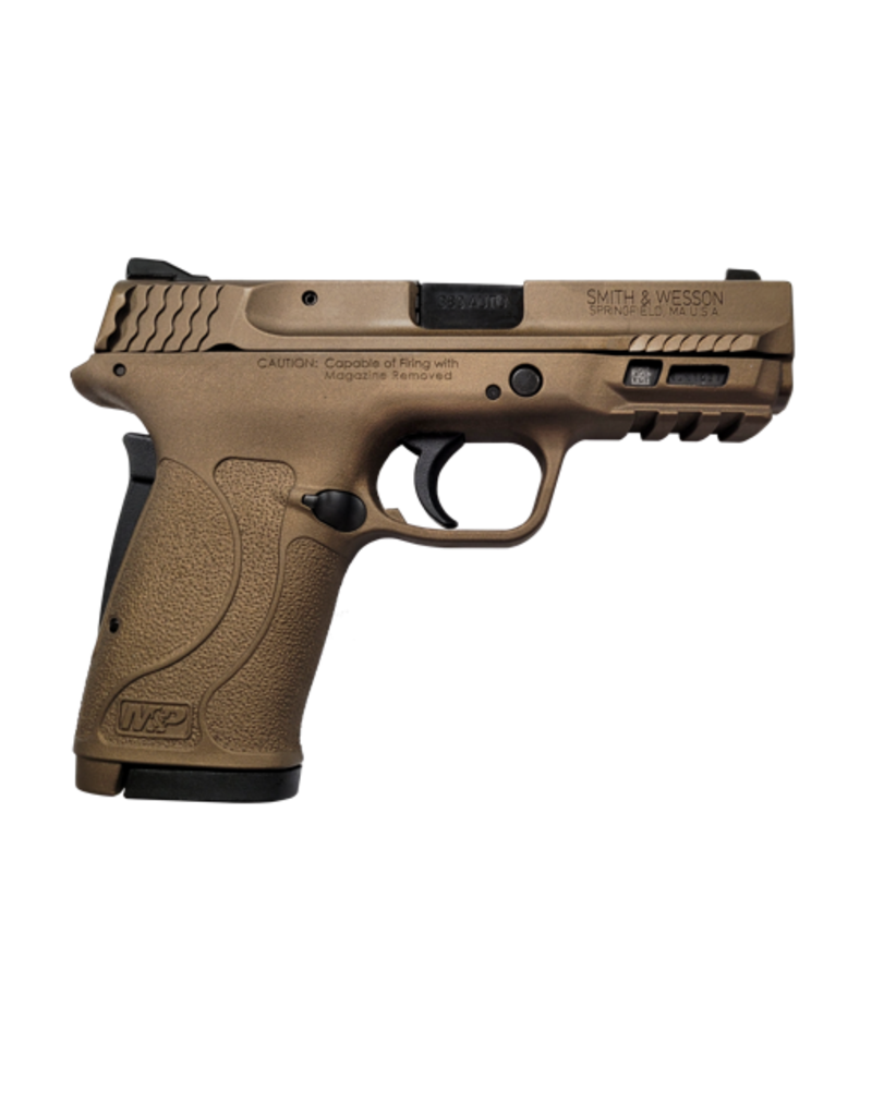 Smith & Wesson SMITH & WESSON M&P380 SHIELD EZ, #13291, 380ACP, NO THUMB SAFETY, 3 DOT SIGHT, BURNT BRONZE