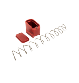 SHIELD ARMS SHIELD ARMS EXTENSION FOR GLOCK 26/27 +5/+4, G26-ME-5-RED, RED
