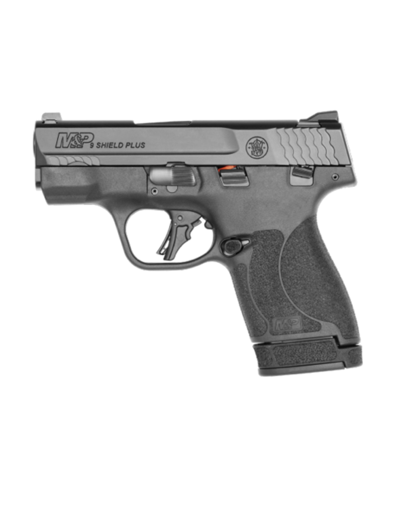 Smith & Wesson SMITH & WESSON, M&P 9 SHIELD PLUS, #13246, 9MM, 1-10/1-13RD, MANUAL SAFETY