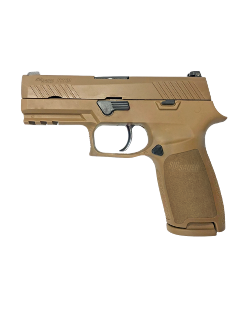 Sig Sauer LE SIG SAUER P320 CARRY, W320CA-9-COY, 9MM, 3.9", SIGLITE NIGHT SIGHTS, 3-17RD MAGAZINES, COYOTE TAN