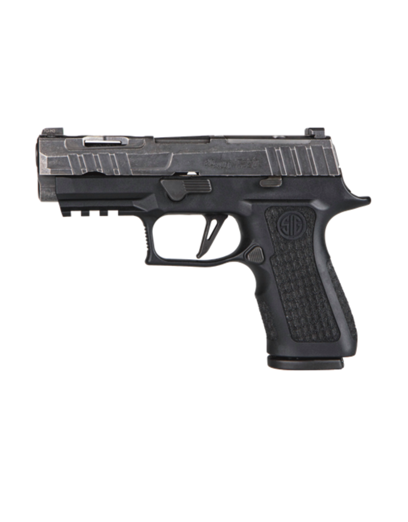 Sig Sauer SIG SAUER P320 X-COMPACT SPECTRE, P320V001, 9MM, FLAT TRIGGER, DISTRESSED FINISH, 2-15RD MAGAZINES