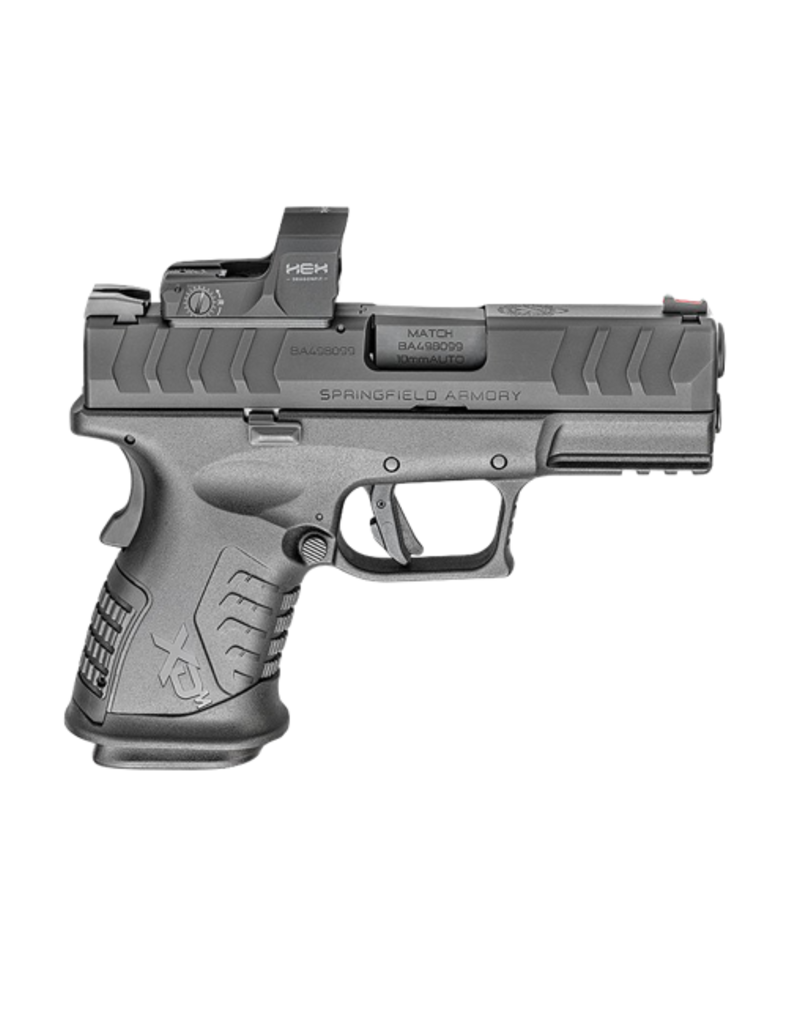 Springfield Armory SPRINGFIELD XDM ELITE COMPACT, XDME93810CBHCOSPD, 10MM, 3.8", HEX DRAGONFLY RED DOT