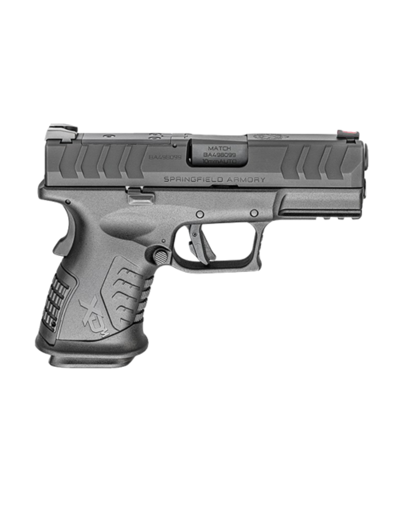 Springfield Armory LE SPRINGFIELD ARMORY FIRSTLINE, XDM ELITE COMPACT OSP, XDME93810CBHCOSP-FL, 10MM, 3.8", BLACK, 3 MAGAZINES