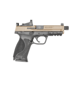 Smith & Wesson SMITH & WESSON M&P 9 SPEC, 13450, 9MM, THREADED BARREL, OPTIC READY, TWO TONE, CRIMSON TRACE RED DOT, SPEC PACKAGE