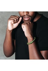 BRASS AND UNITY Brass and Unity - Army Green Active Bracelet