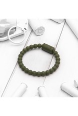 BRASS AND UNITY Brass and Unity - Army Green Active Bracelet