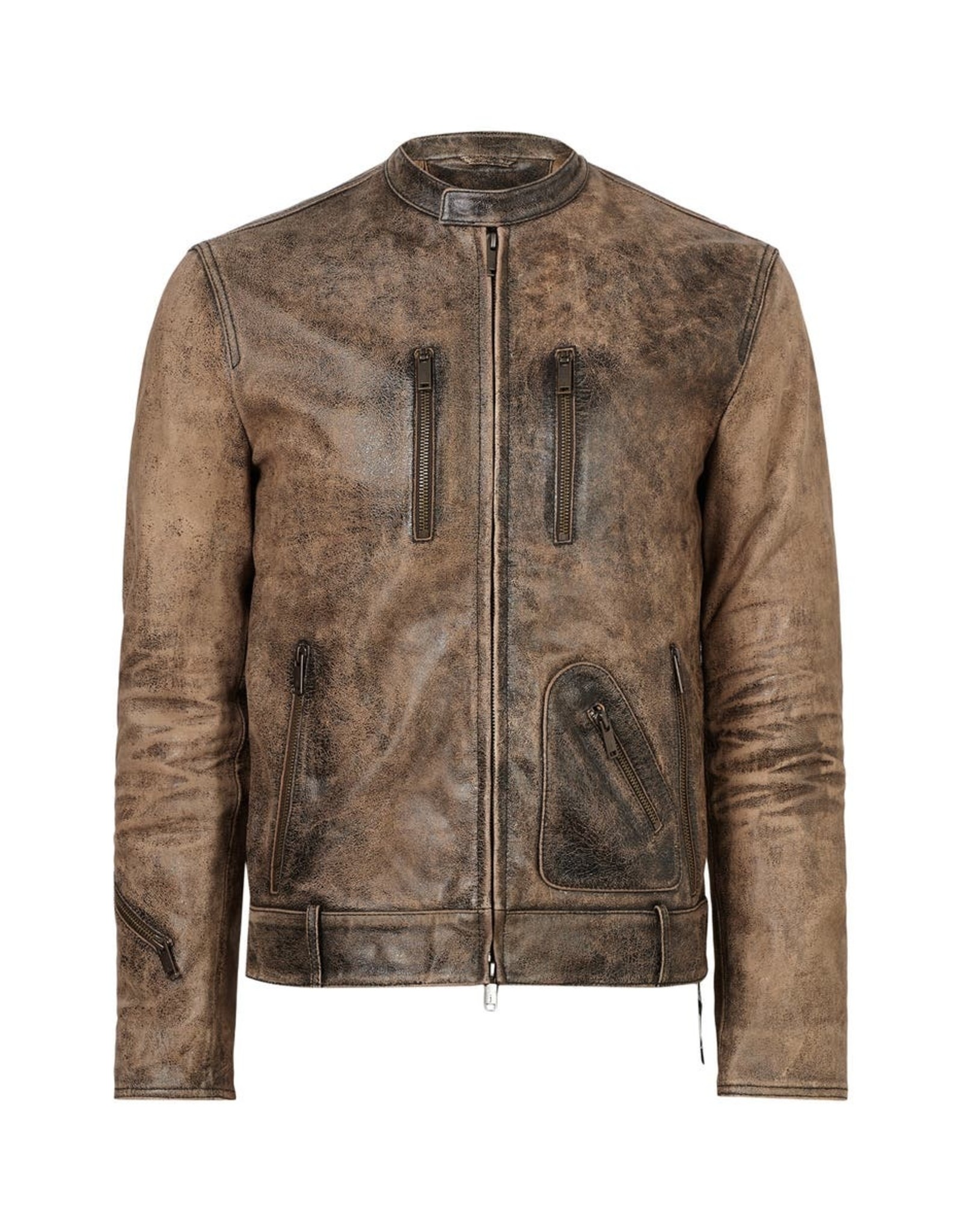 JOHN VARVATOS S22 Leather Jacket 