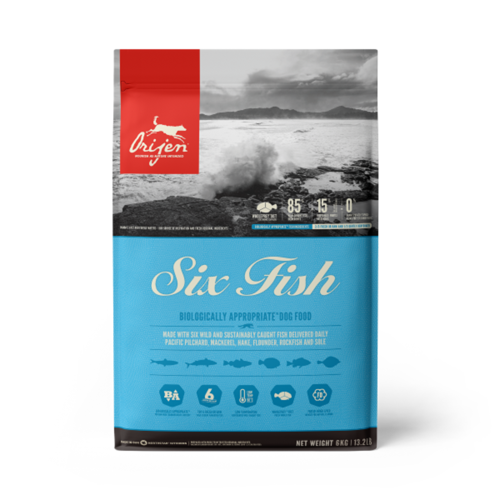 Orijen Orijen Dog Six Fish 6kg
