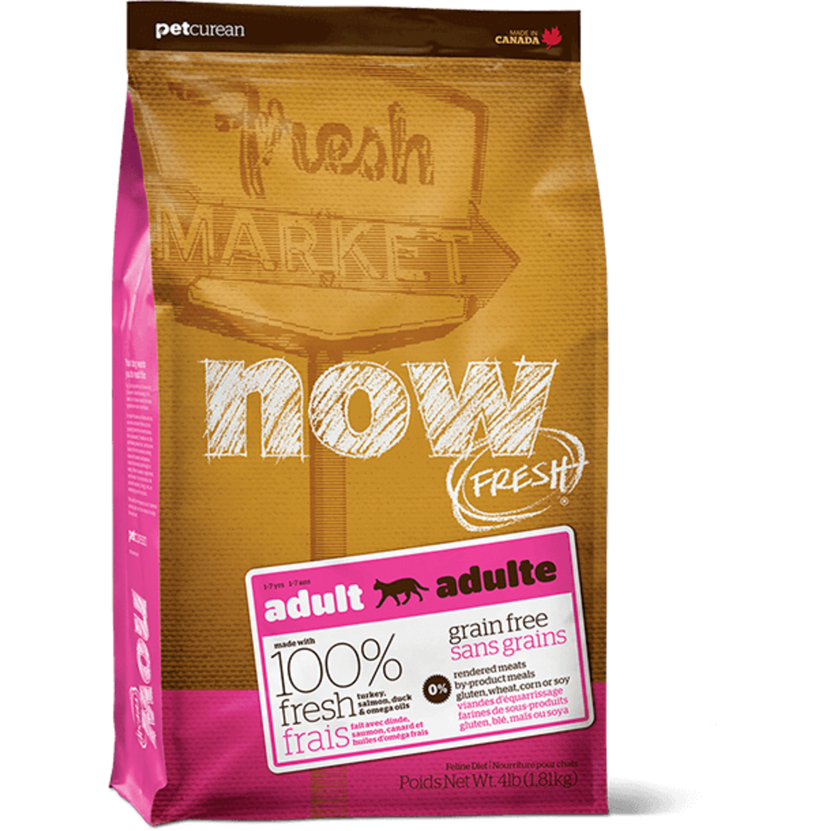 Now Fresh Now Fresh Adult Cat Turkey Salmon Duck 8lbs