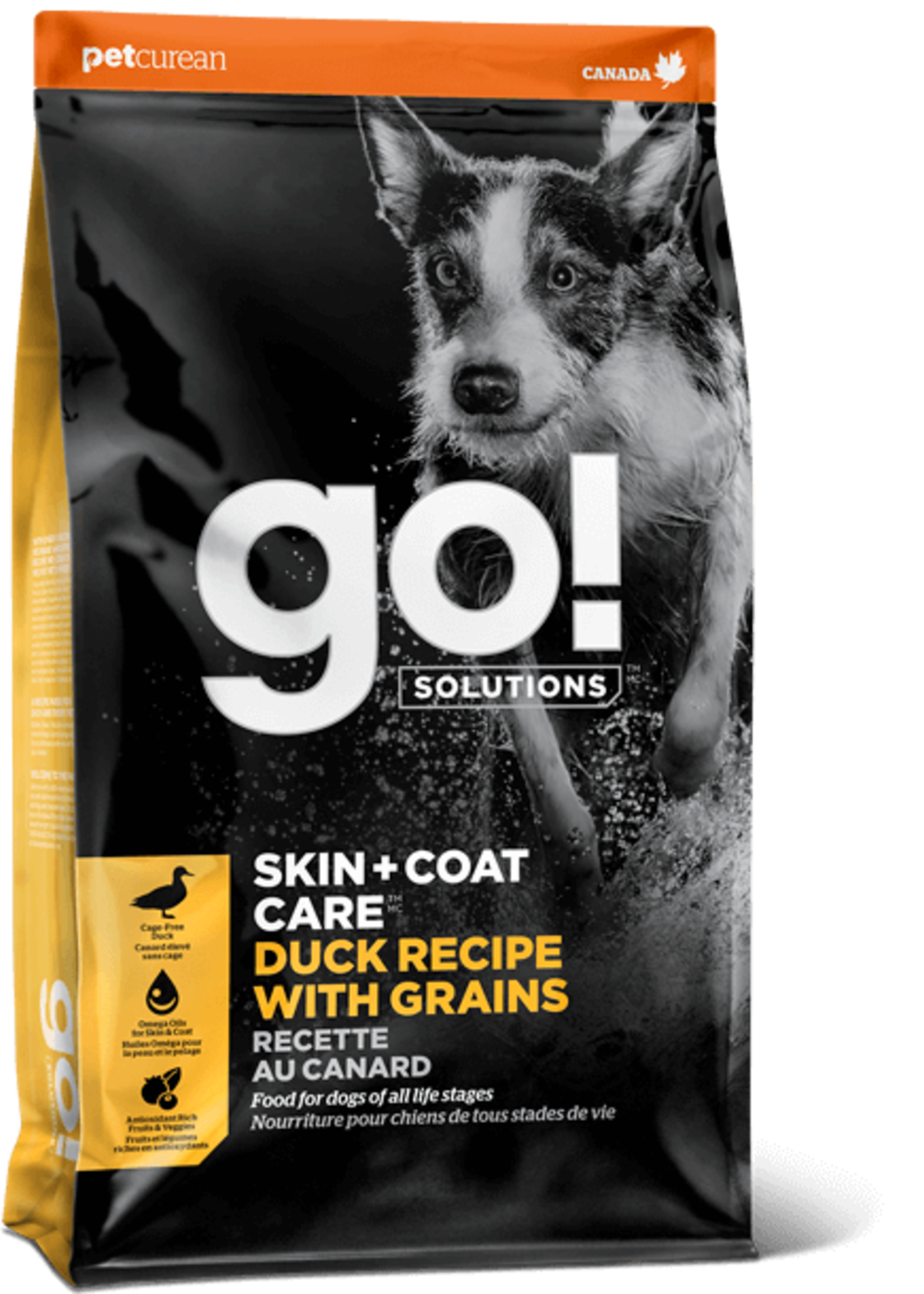 Go! Solutions GO! Dog Skin & Coat Duck With Grains 3.5lb