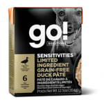 Go! Solutions GO Sensitivities LID Grain Free Duck Dog 12.5oz