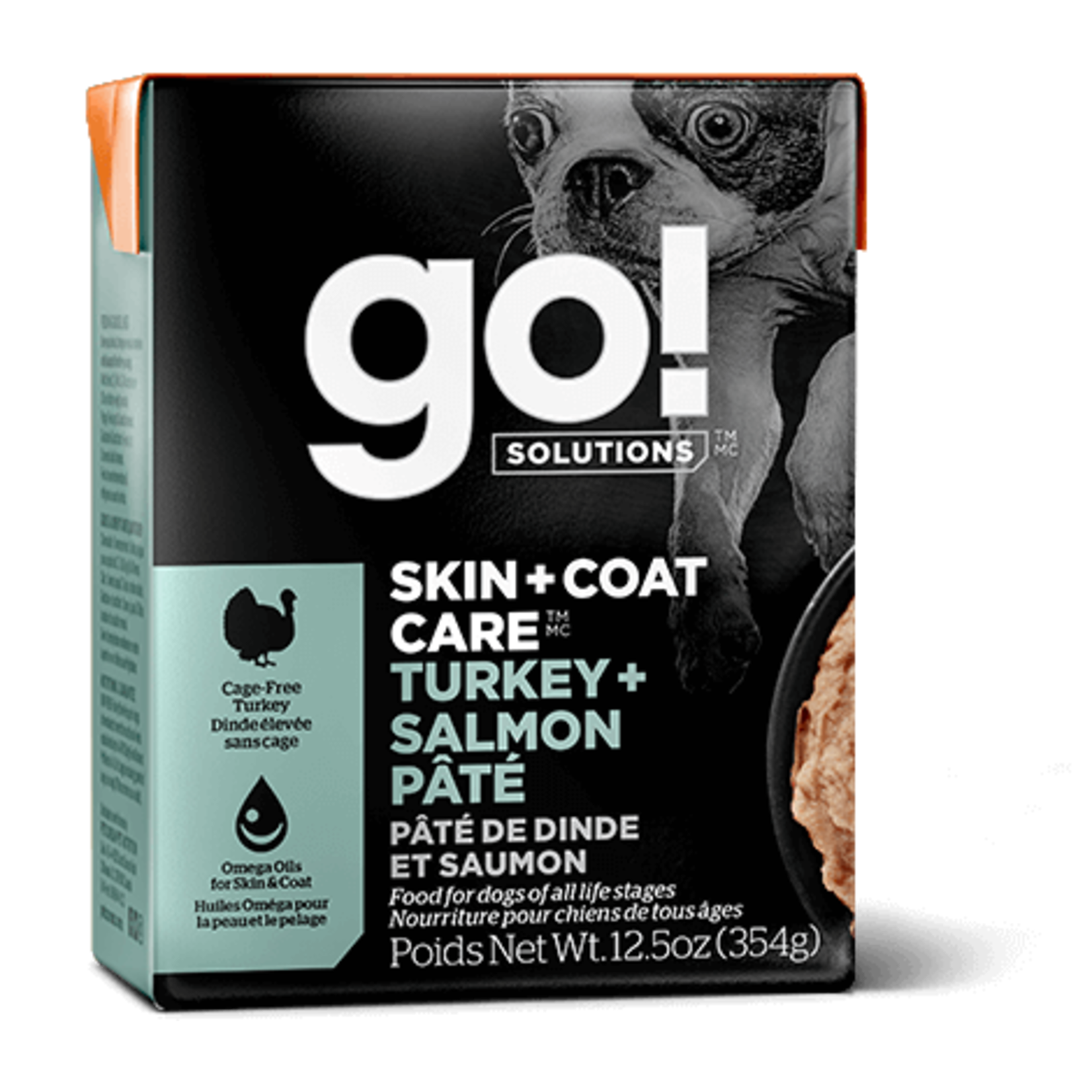 Go! Solutions GO! Dog Skin & Coat Turkey Salmon Dog 12.5oz