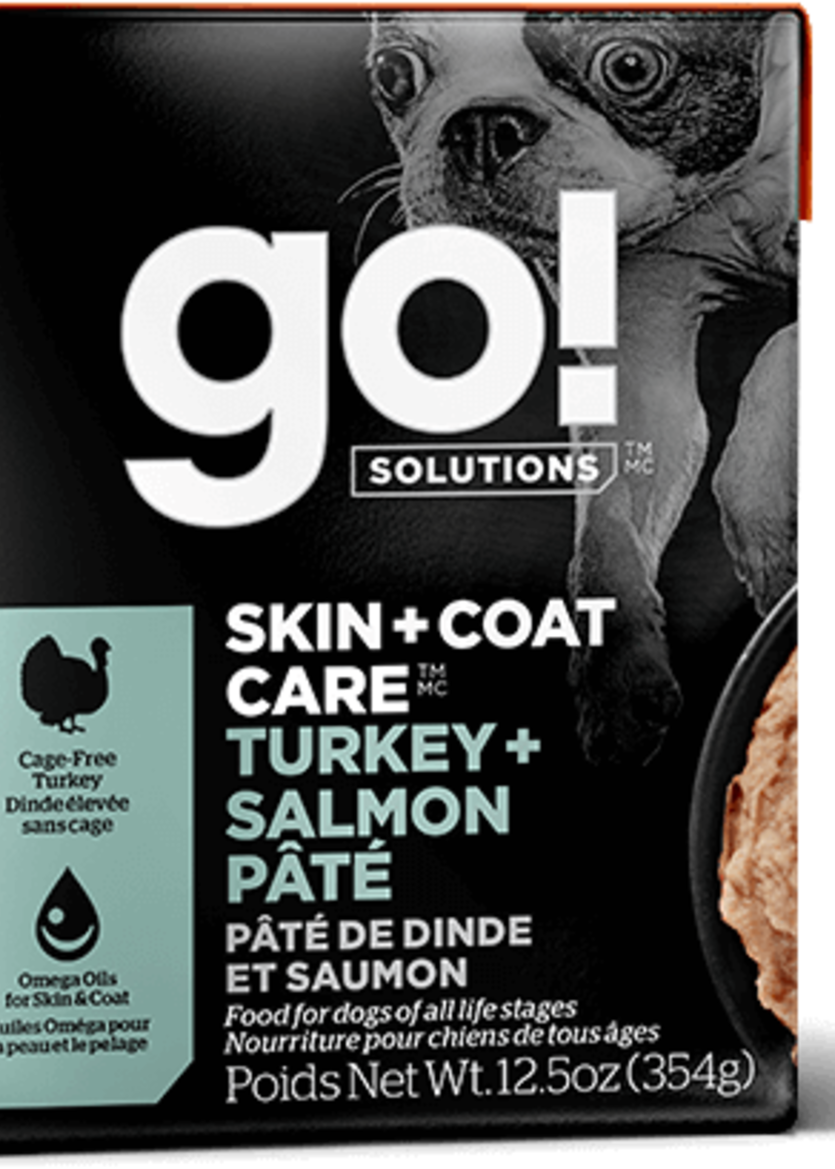 Go! Solutions GO! Dog Skin & Coat Turkey Salmon Dog 12.5oz