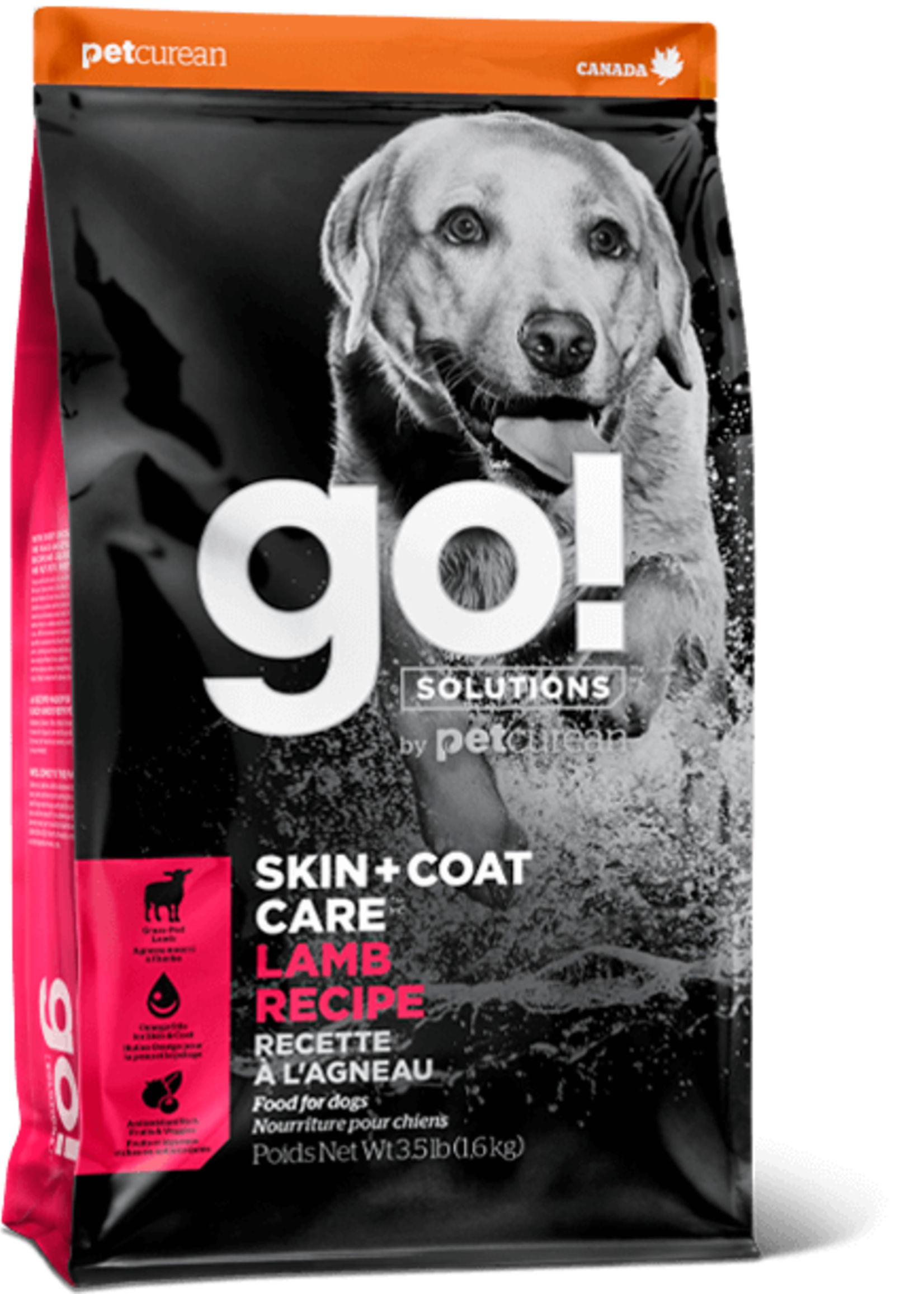 Go! Solutions GO! Dog Skin & Coat Lamb with Grains 12 lb