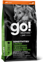 Go! Solutions GO! Sensitivities Grain Free LID Turkey Dog 12lbs