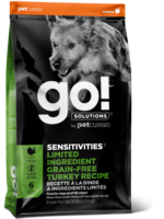 Go Sensitivities LID Dog Turkey 22lb