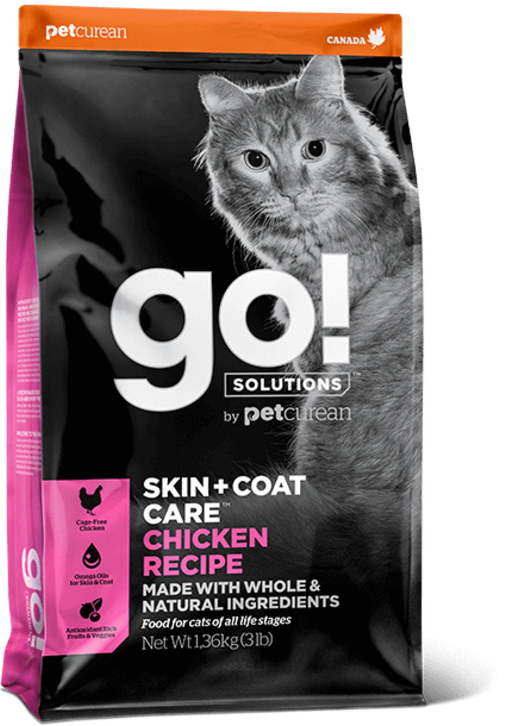 Go! Solutions GO! Skin & Coat Cat Chicken 4lb
