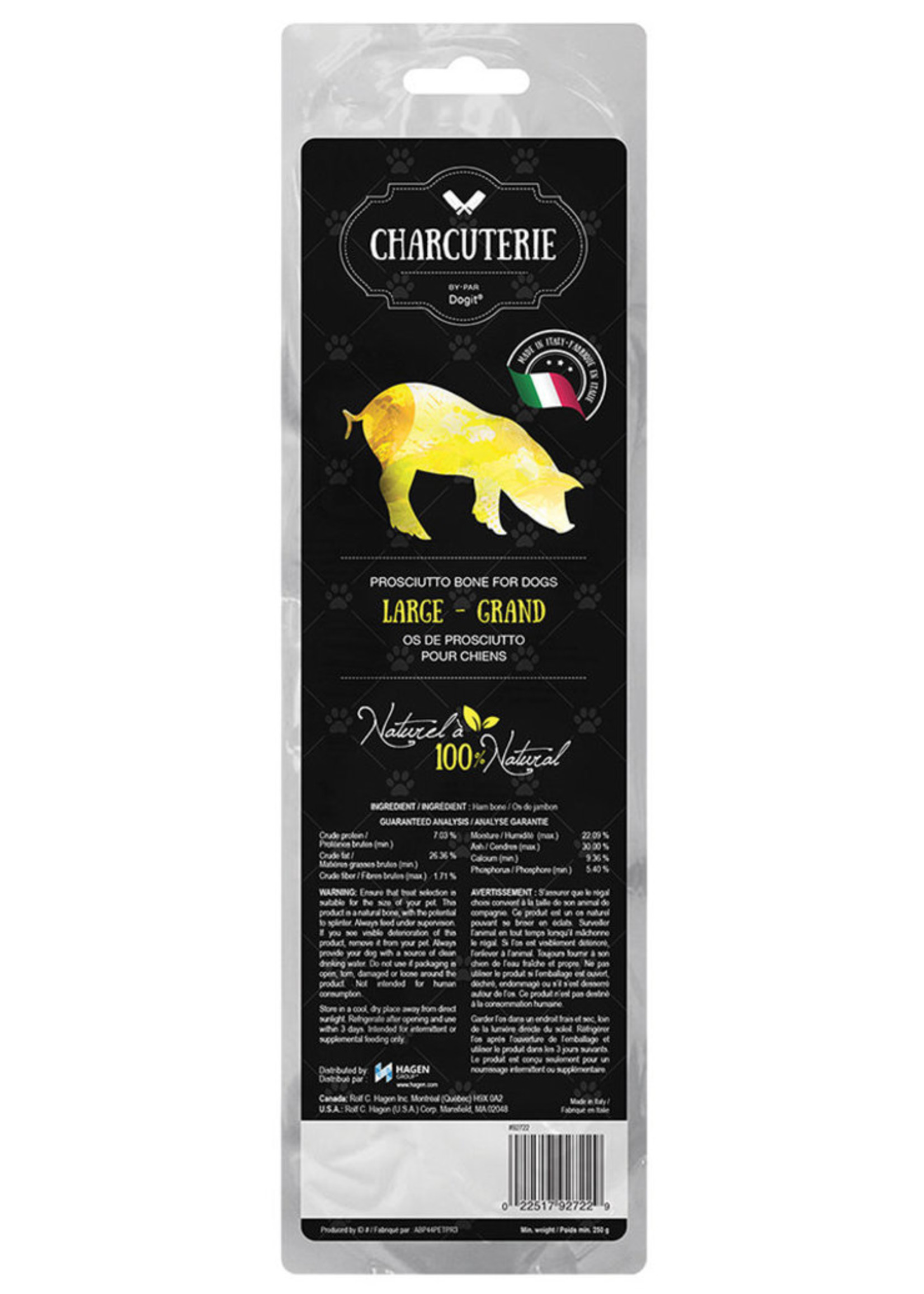 Dogit Dogit Charcuterie Italian Ham Bone Large