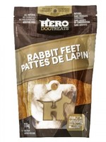 Hero Dehydrated Rabbit Feet 114g
