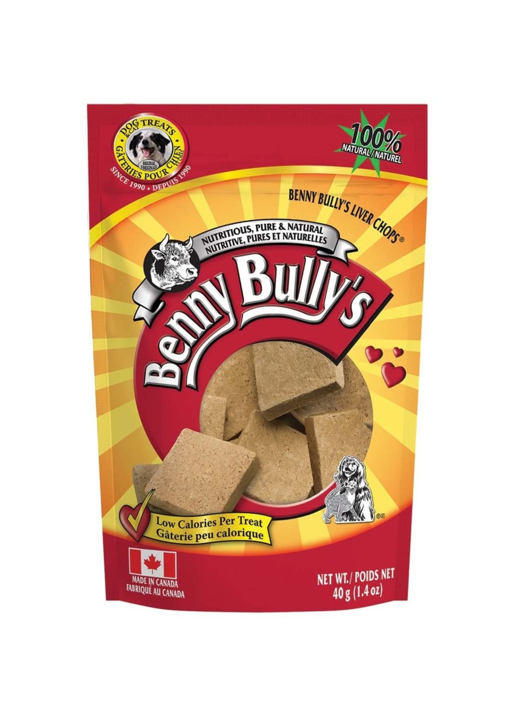 Benny Bullys Liver Chops 40gm