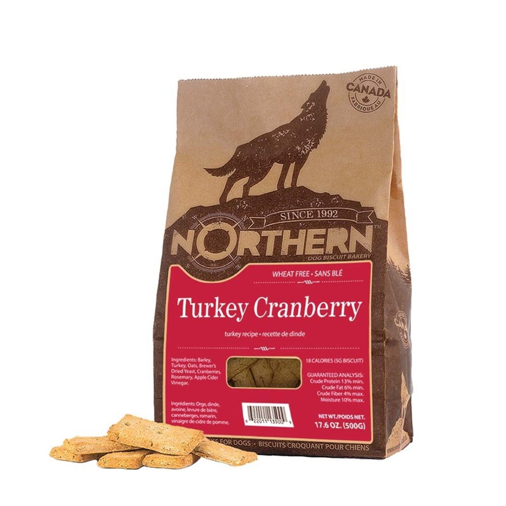 Northern Northern Biscuit Turkey Cranberry Single 500g