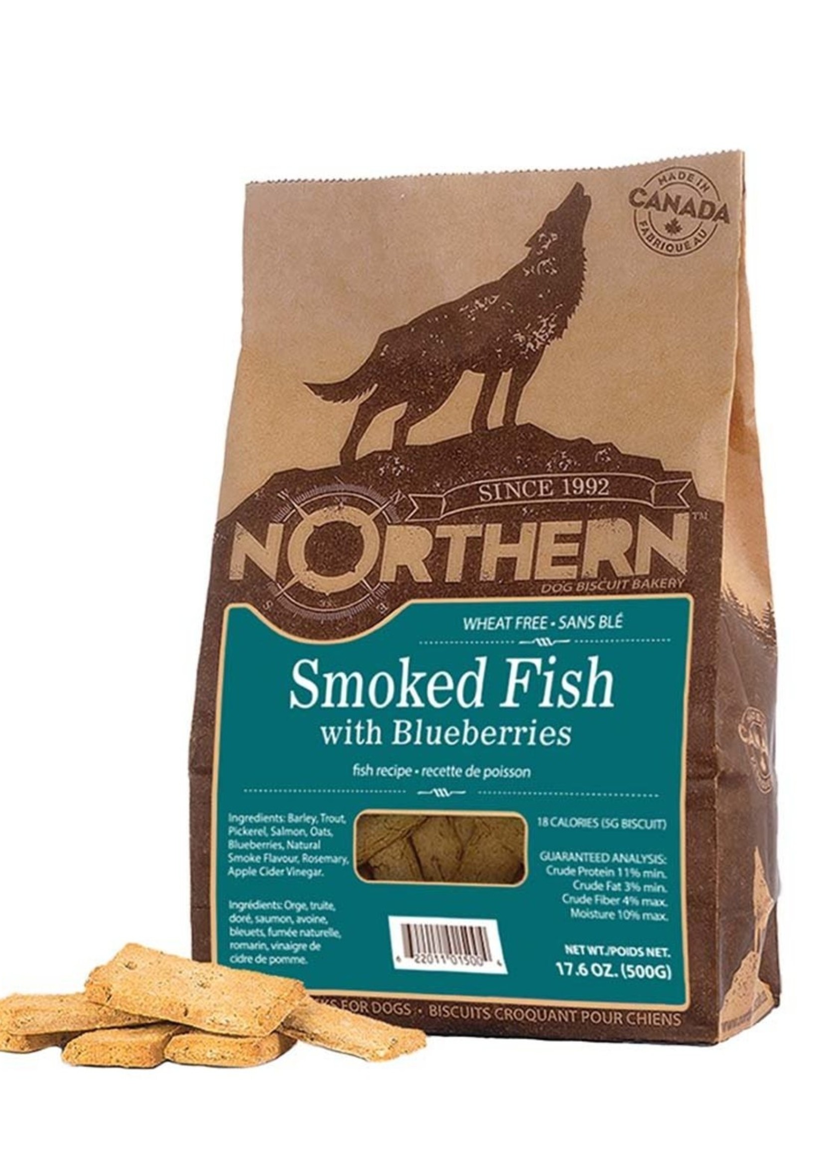 Northern Northern Biscuit Smoked Fish with Blueberries 500g Single