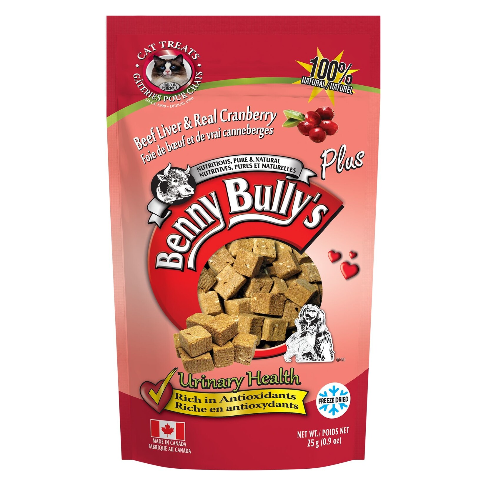 Benny Bully Cranberry Cat 25g