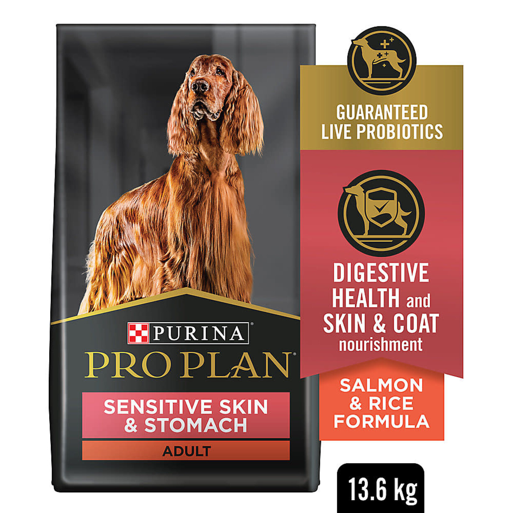 Pro Plan Dog Salmon Sensitive Skin/Stomach 13.6kg