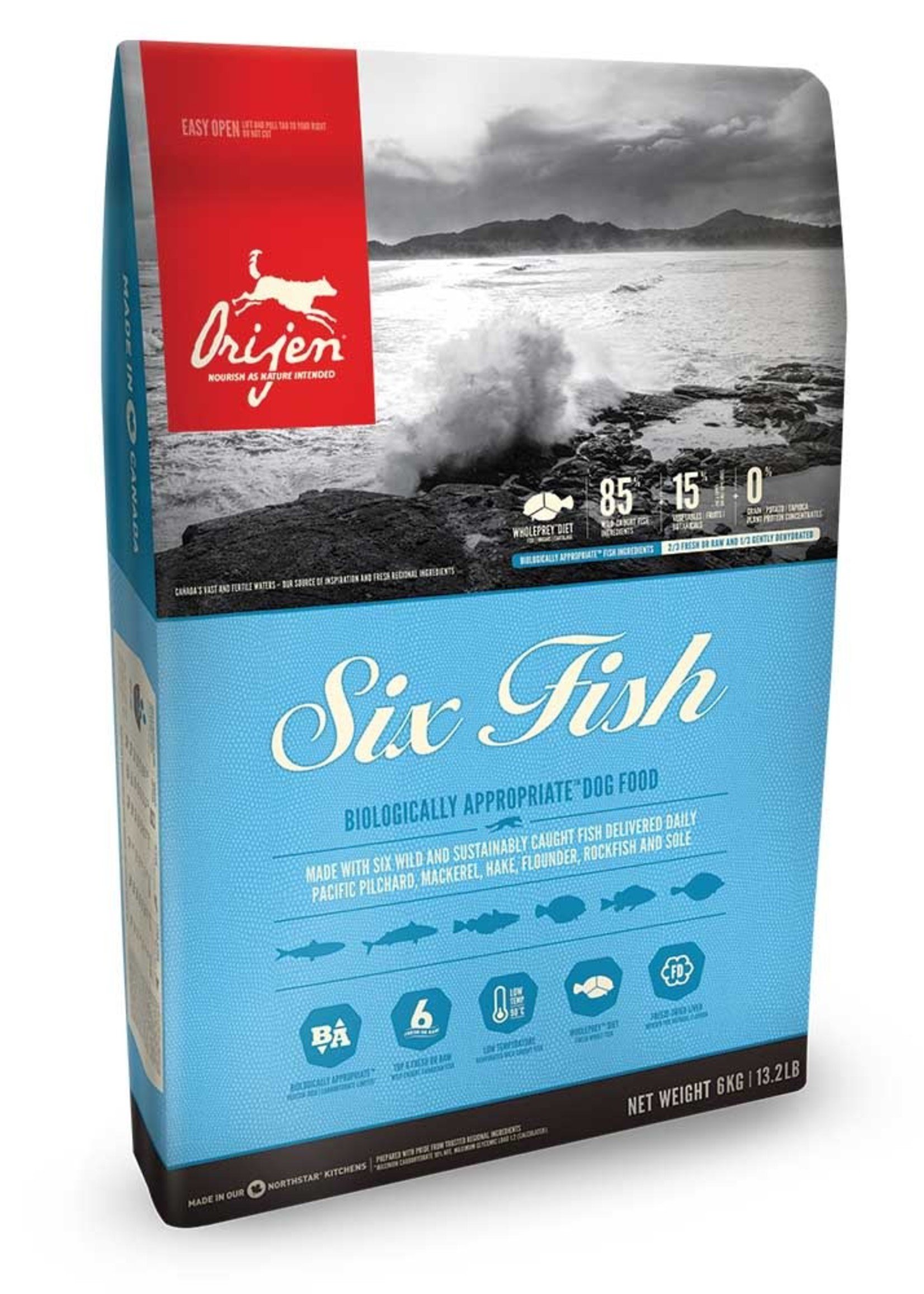 Orijen Orijen Dog Six Fish 11.4 kg