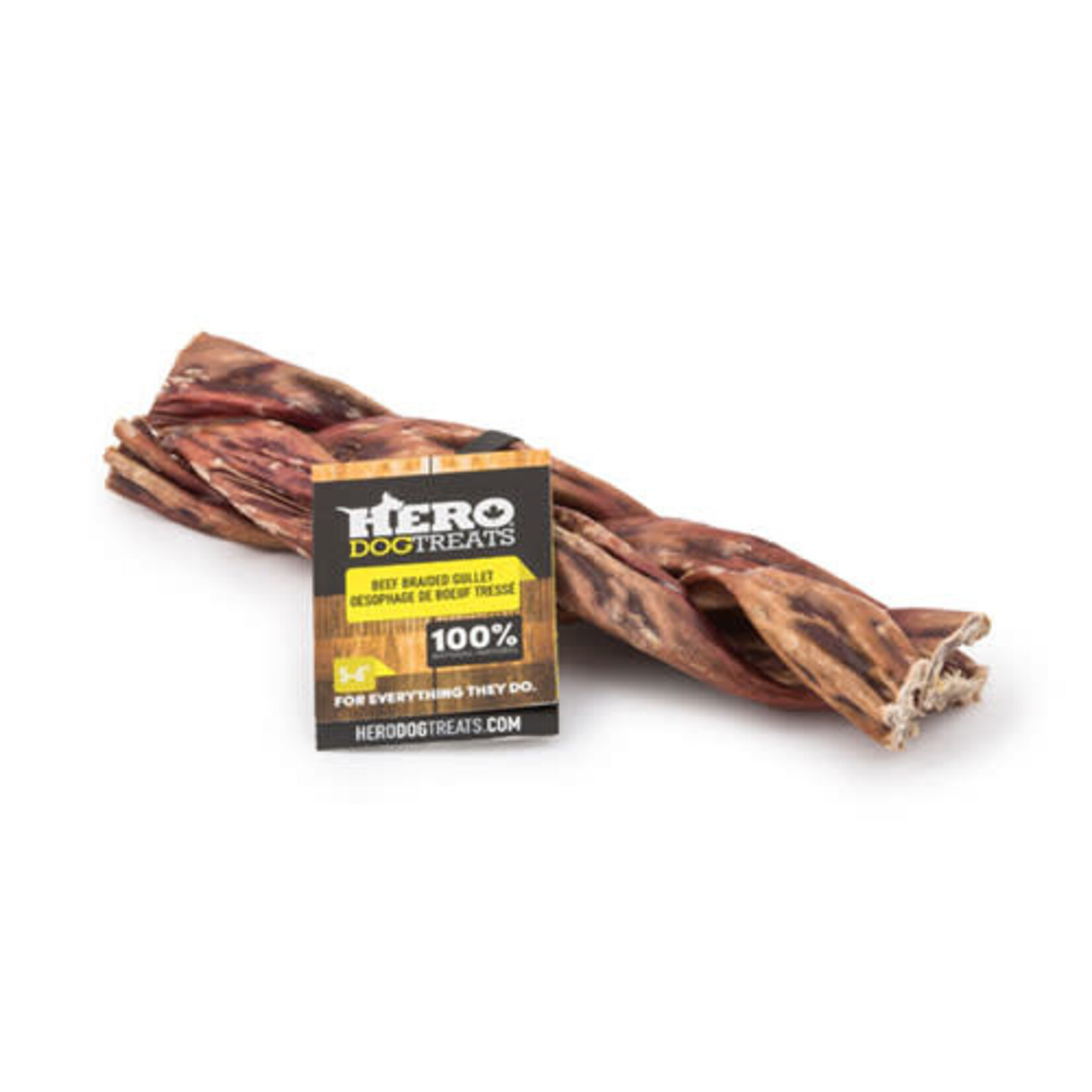 Hero Beef Gullet Braided 5-6 in
