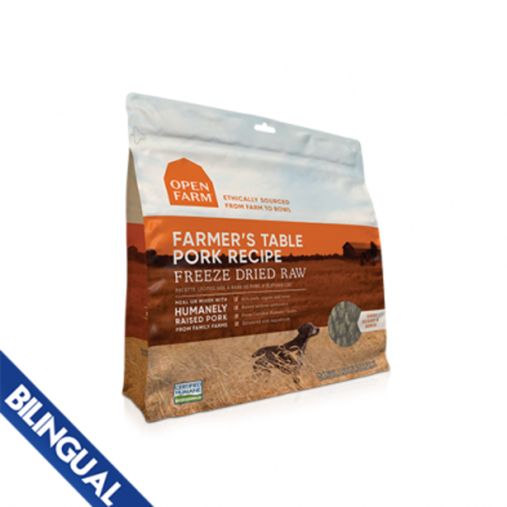 Open Farm Open Farm Freeze Dried Farmer's Table Pork 13.5 oz