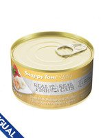 Snappy Tom Snappy Tom Lites Tuna with Shrimp and Calamari 5.5oz