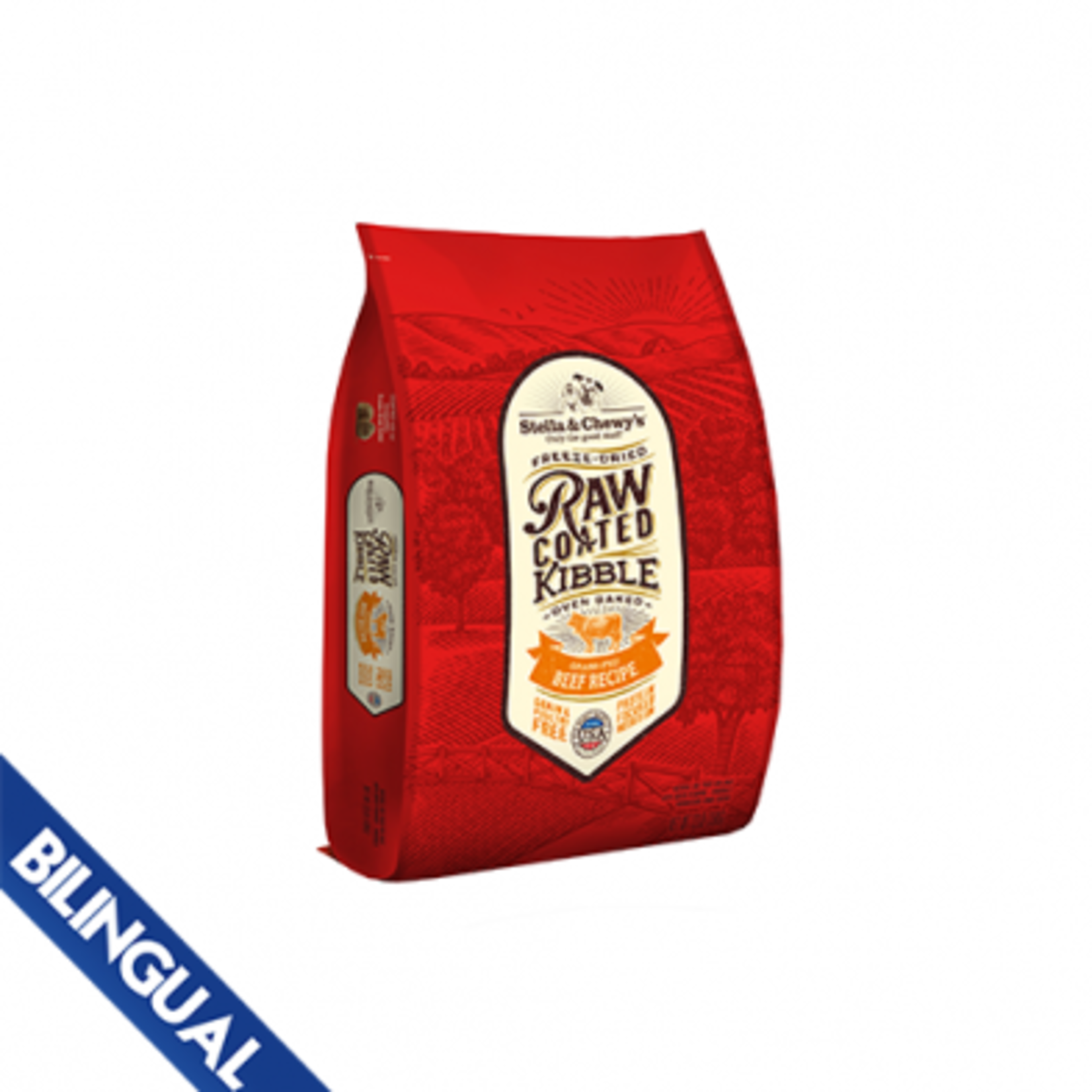 Stella & Chewy's Stella & Chewy's Raw Coated Dog Beef Recipe 22lbs.