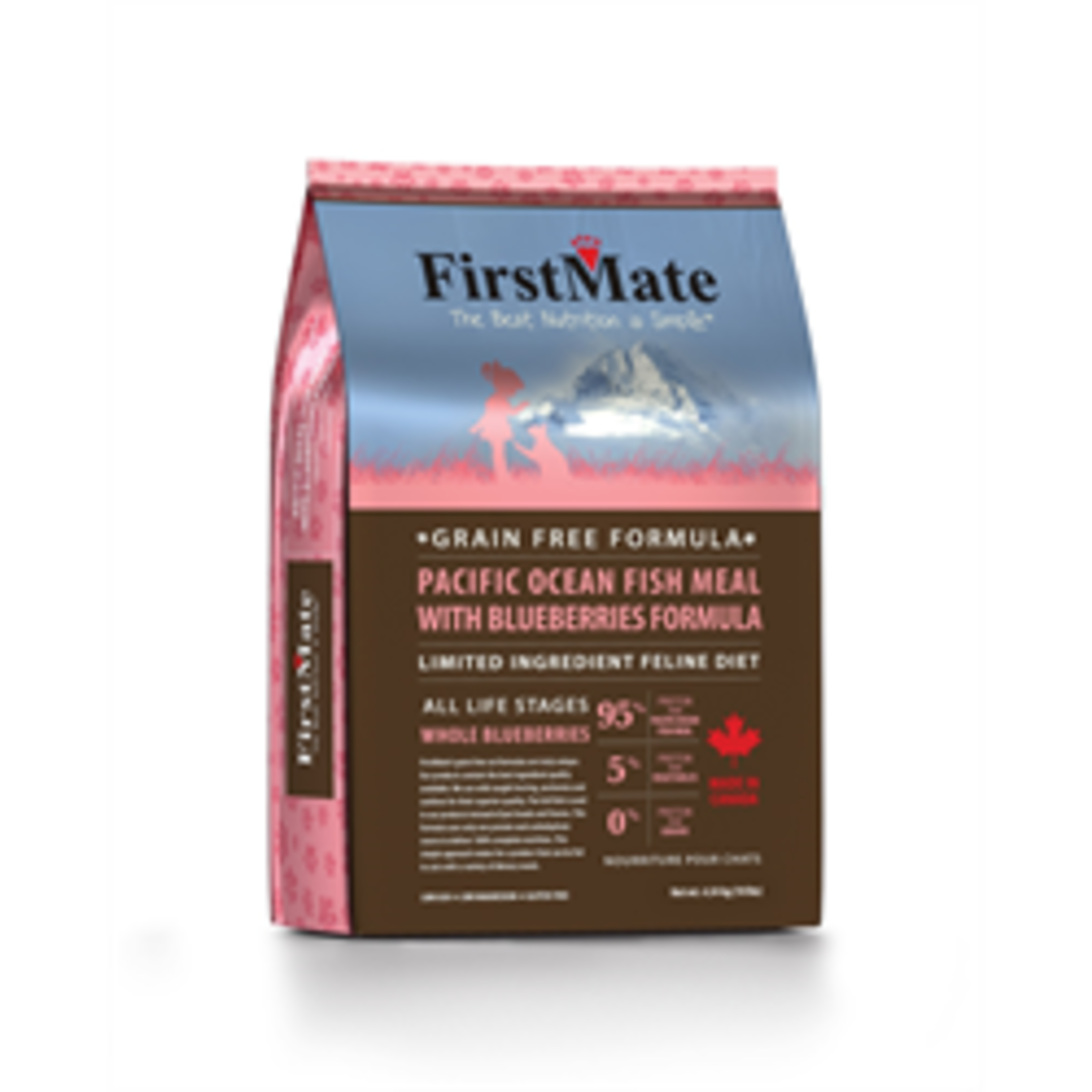 FirstMate Firstmate Cat LID GF Ocean Fish & Blueberry 4.54kg