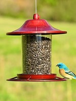 Perky Pet Perky Pet Red Sparkle Panorama Seed Feeder