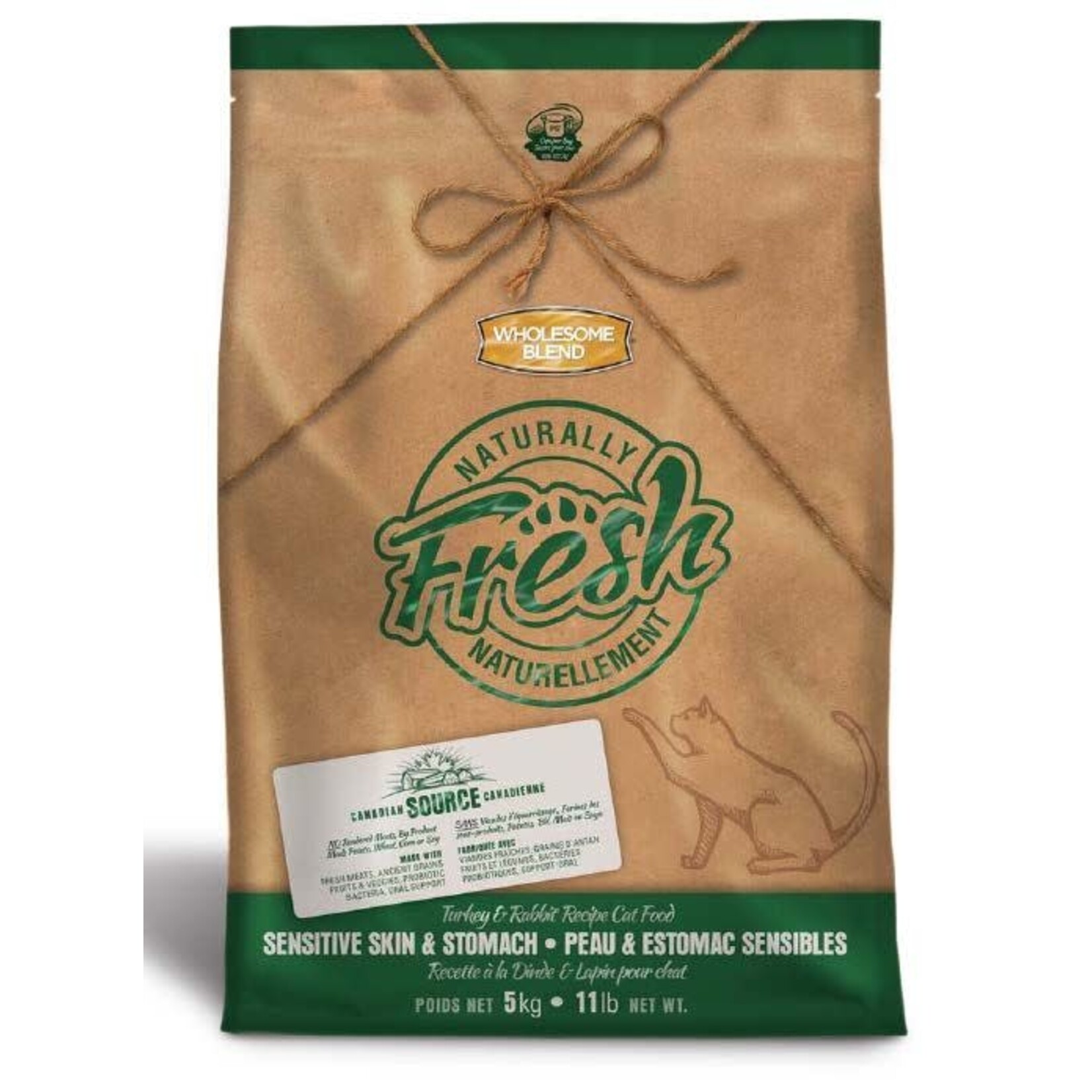 Wholesome Blend Wholesome Blend Naturally Fresh Cat Turkey & Rabbit 5kg