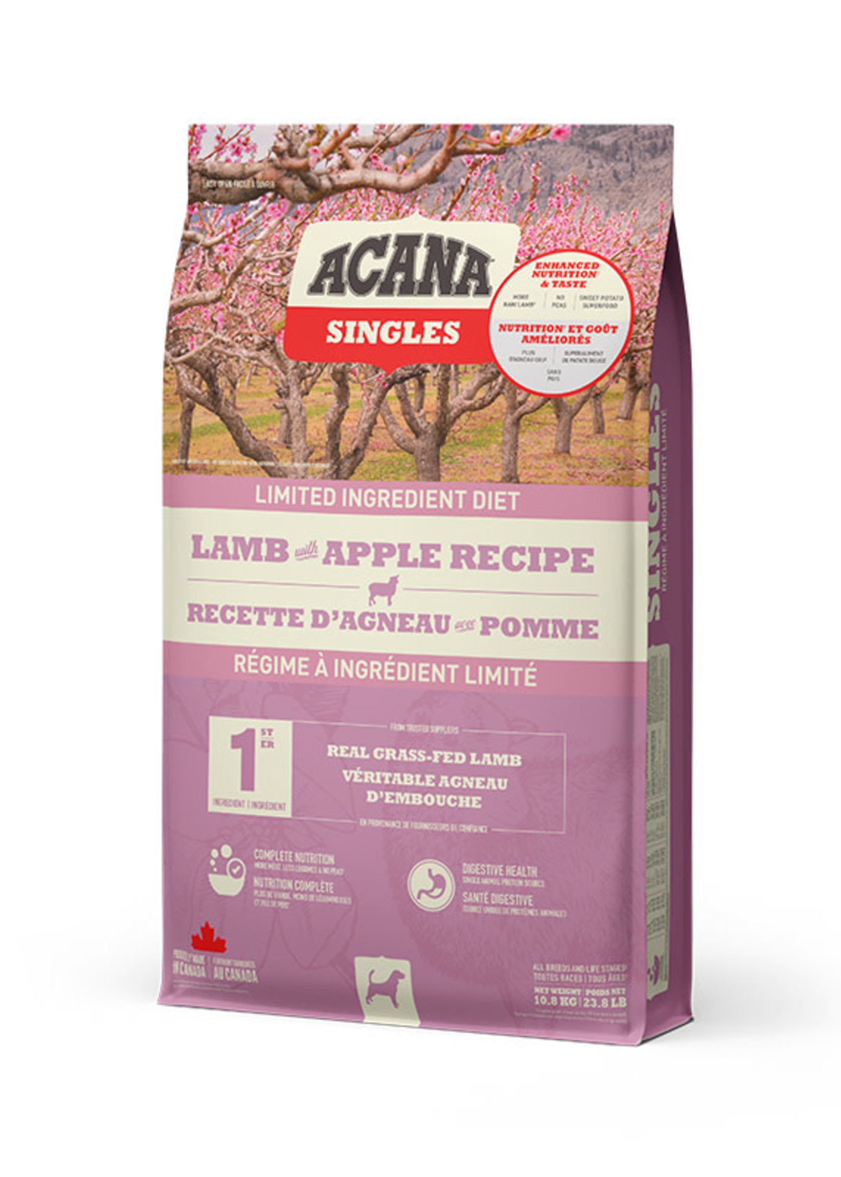 Acana® Acana Dog Singles Lamb + Apple 10.8kg